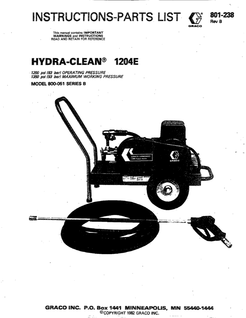 Graco Hydra-Clean 1204E Instructions- Manuel d'utilisation