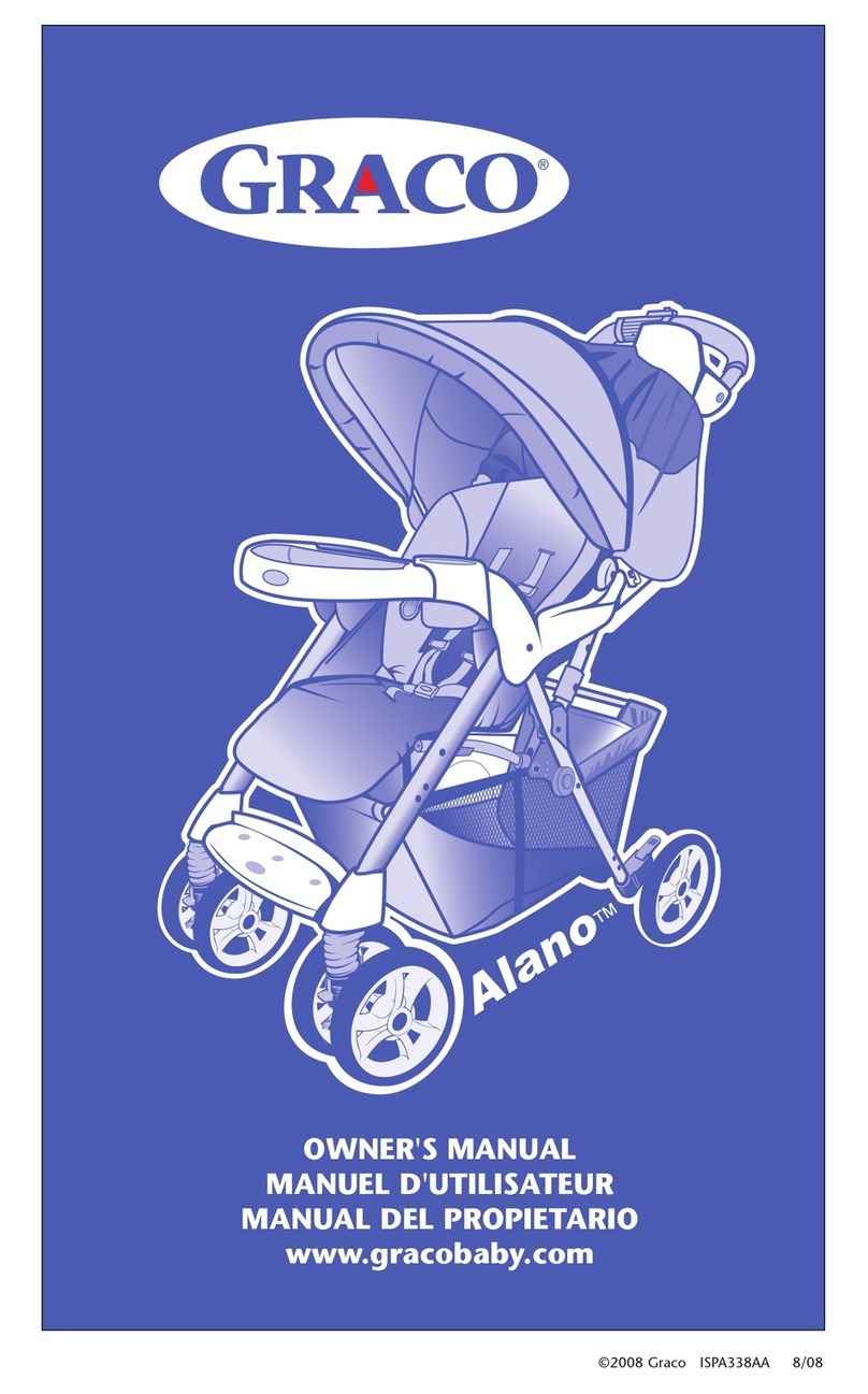 Graco Alano ISPA338AA Manuel utilisateur