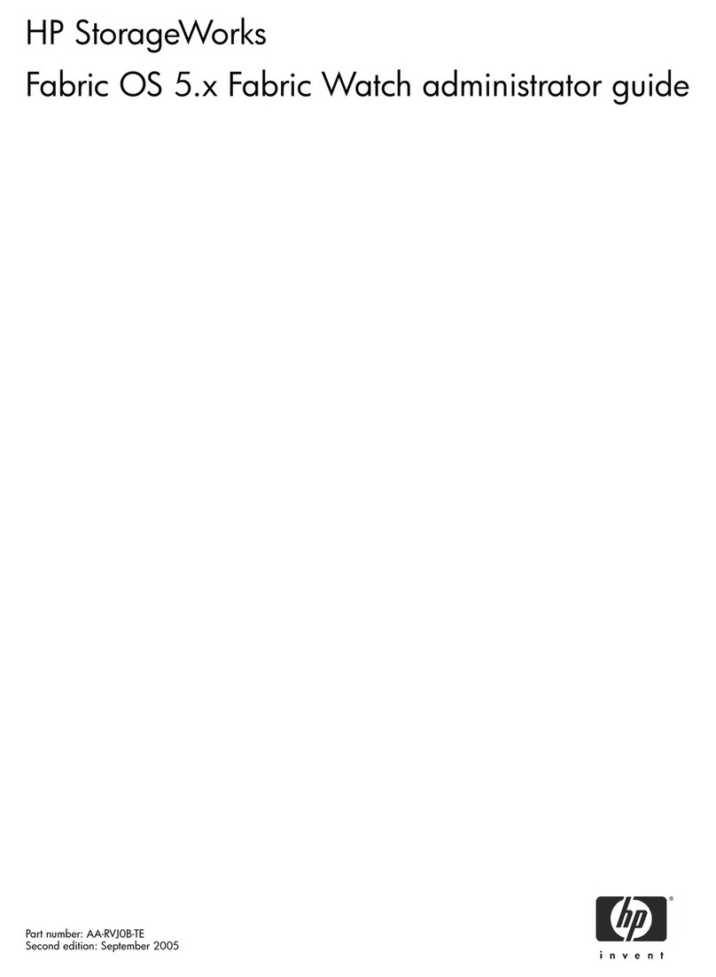 HP StorageWorks 2/64 - Core Switch Manuel de service