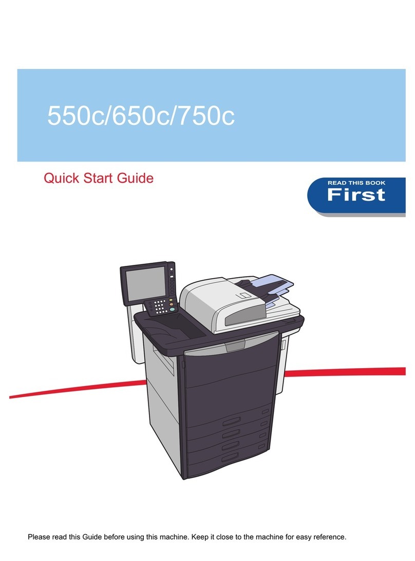 Kyocera TASKalfa 650c Manuel utilisateur