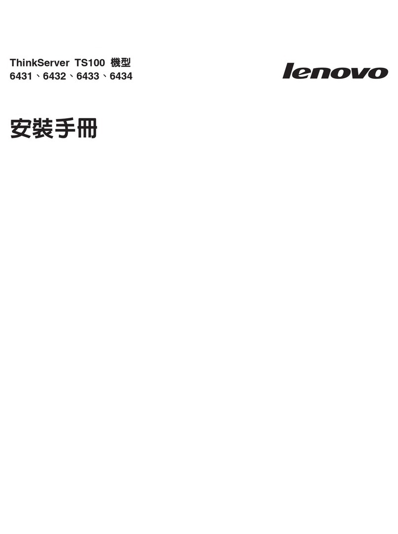 Lenovo ThinkServer TS100 Manuel utilisateur