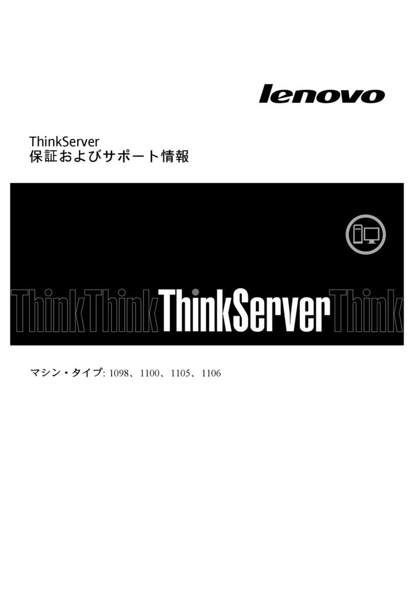 Lenovo ThinkSERVER TS130 Mode d’emploi