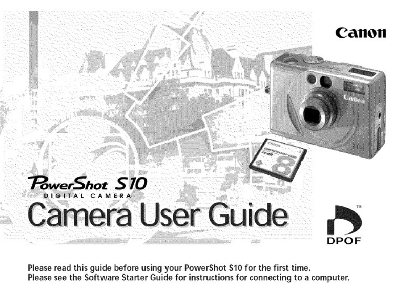 Canon POWERSHOT S10 Manuel utilisateur