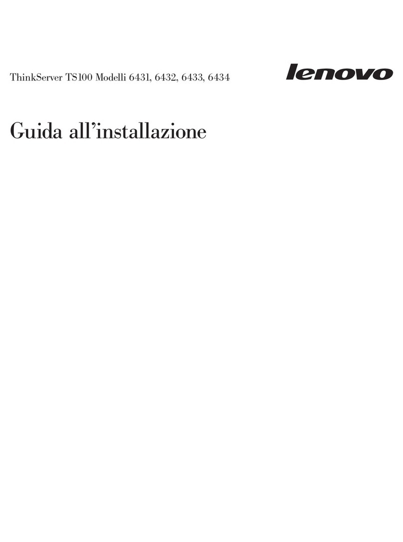 Lenovo ThinkServer TS100 Mode d’emploi