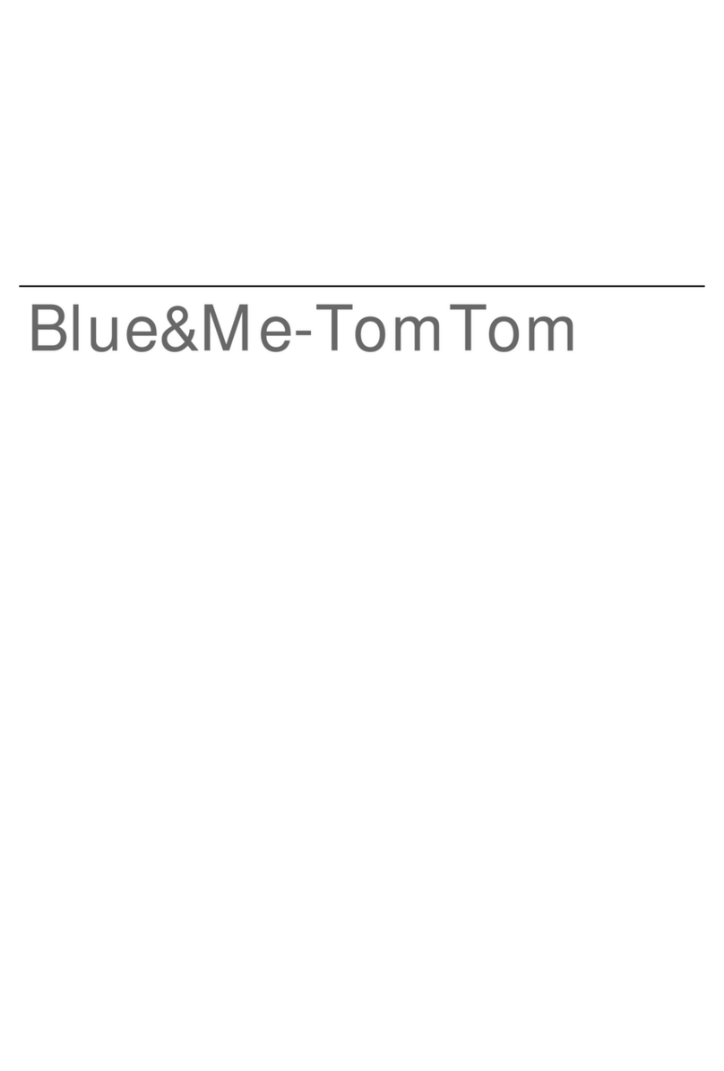 TomTom Blue&Me- Manuel utilisateur
