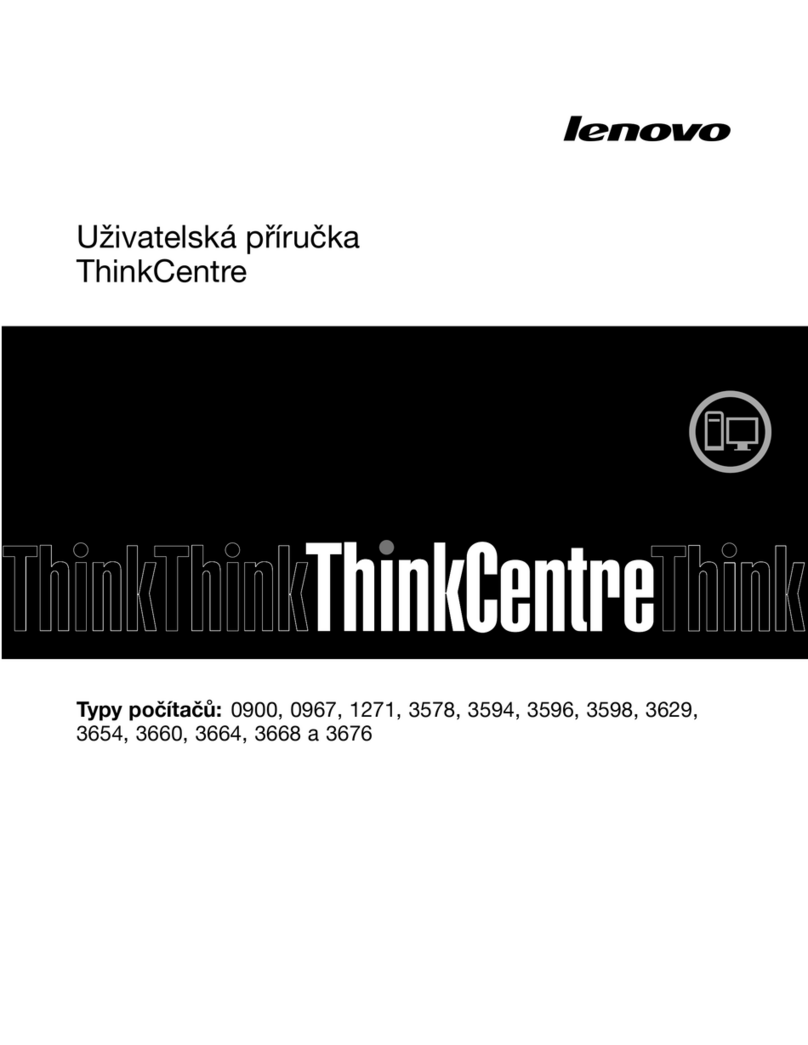 Lenovo ThinkCentre M72e Manuel