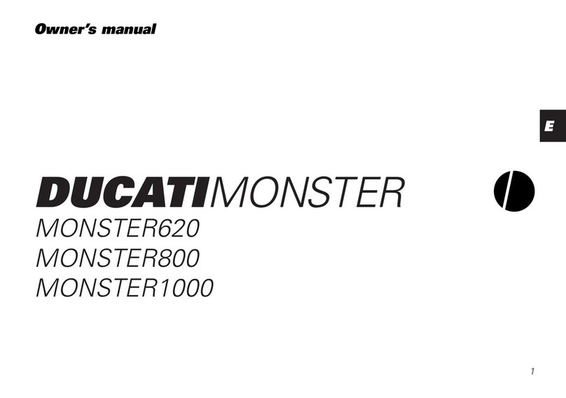 Ducati MONSTER 1000 Manuel utilisateur