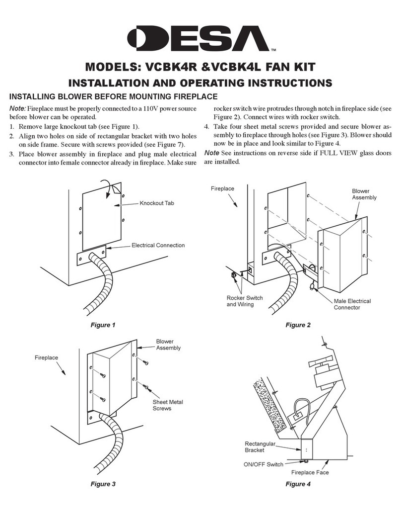 Desa VCBK4L Manuel utilisateur