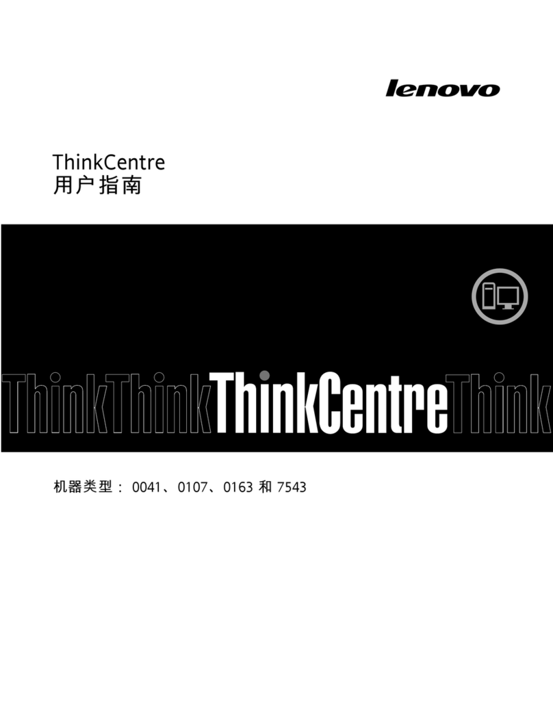 Lenovo ThinkCentre A85 Manuel utilisateur