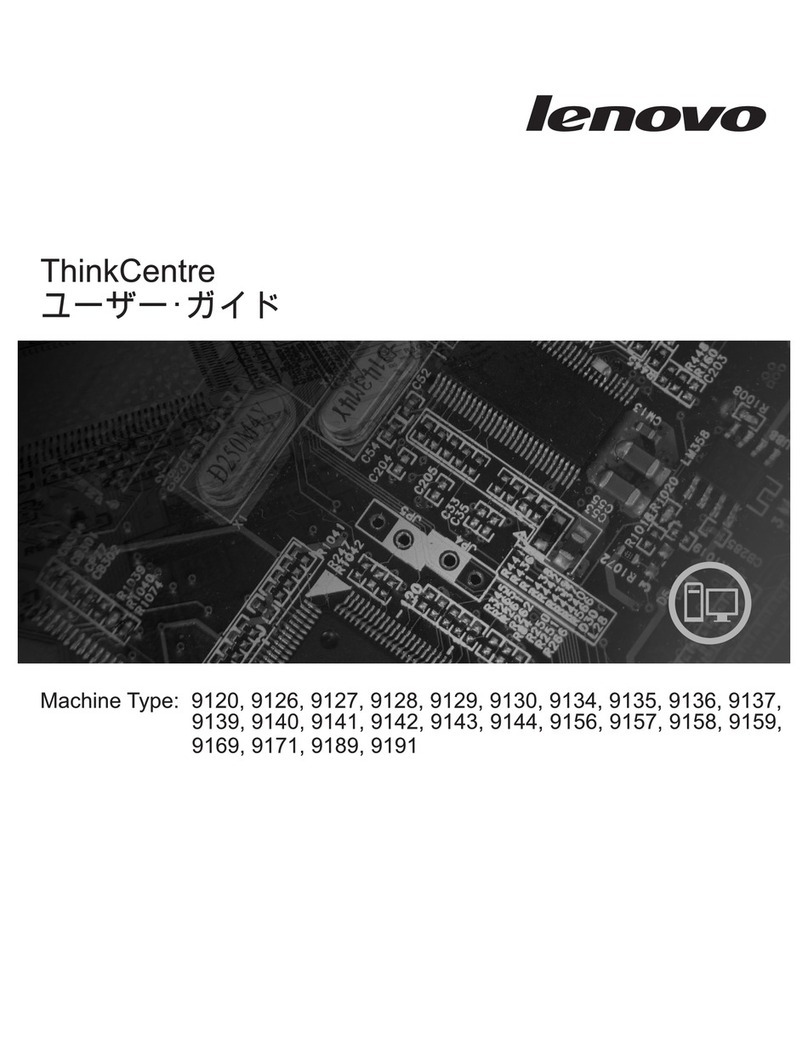 Lenovo ThinkCentre A61 Manuel utilisateur