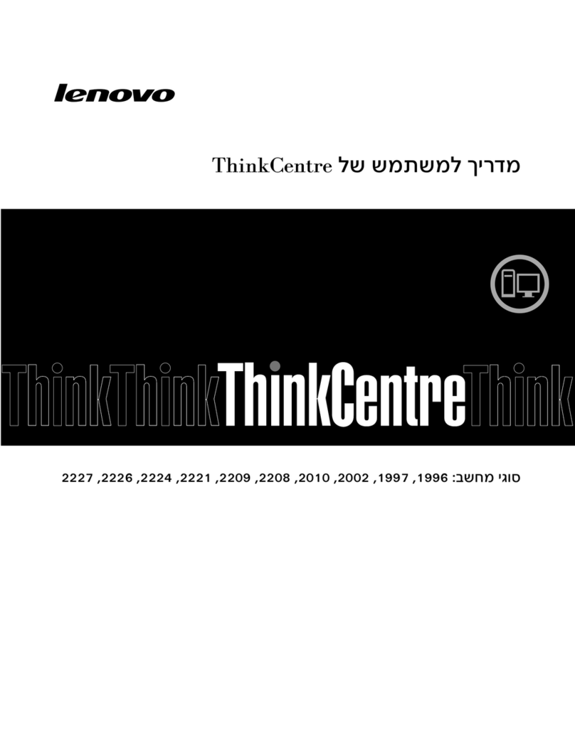Lenovo ThinkCentre M77 Manuel utilisateur