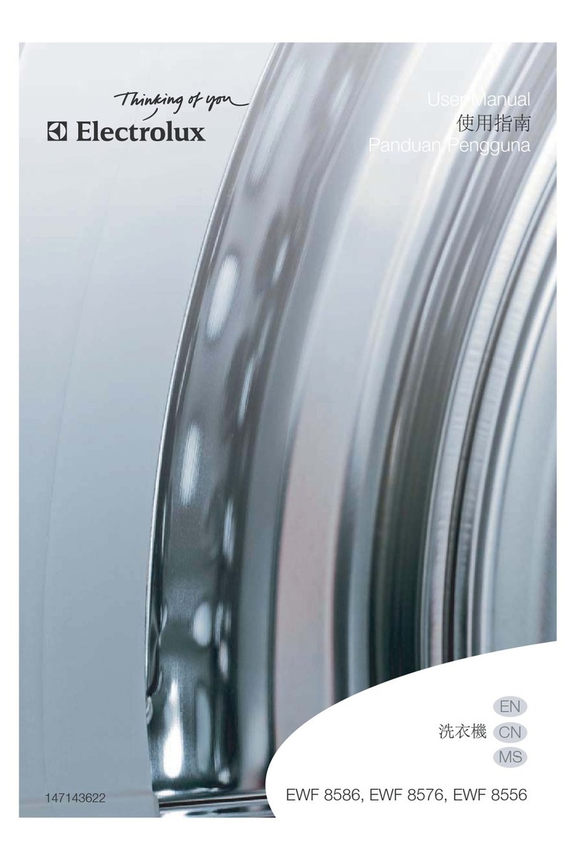 Electrolux EWF 8556 Manuel utilisateur