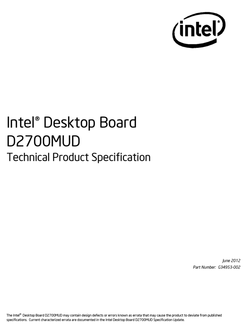 Intel Desktop Board D2700MUD Manuel utilisateur