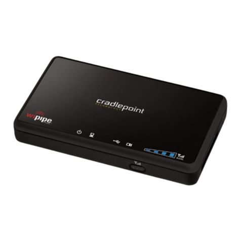 Cradlepoint CBR450 Manuel utilisateur