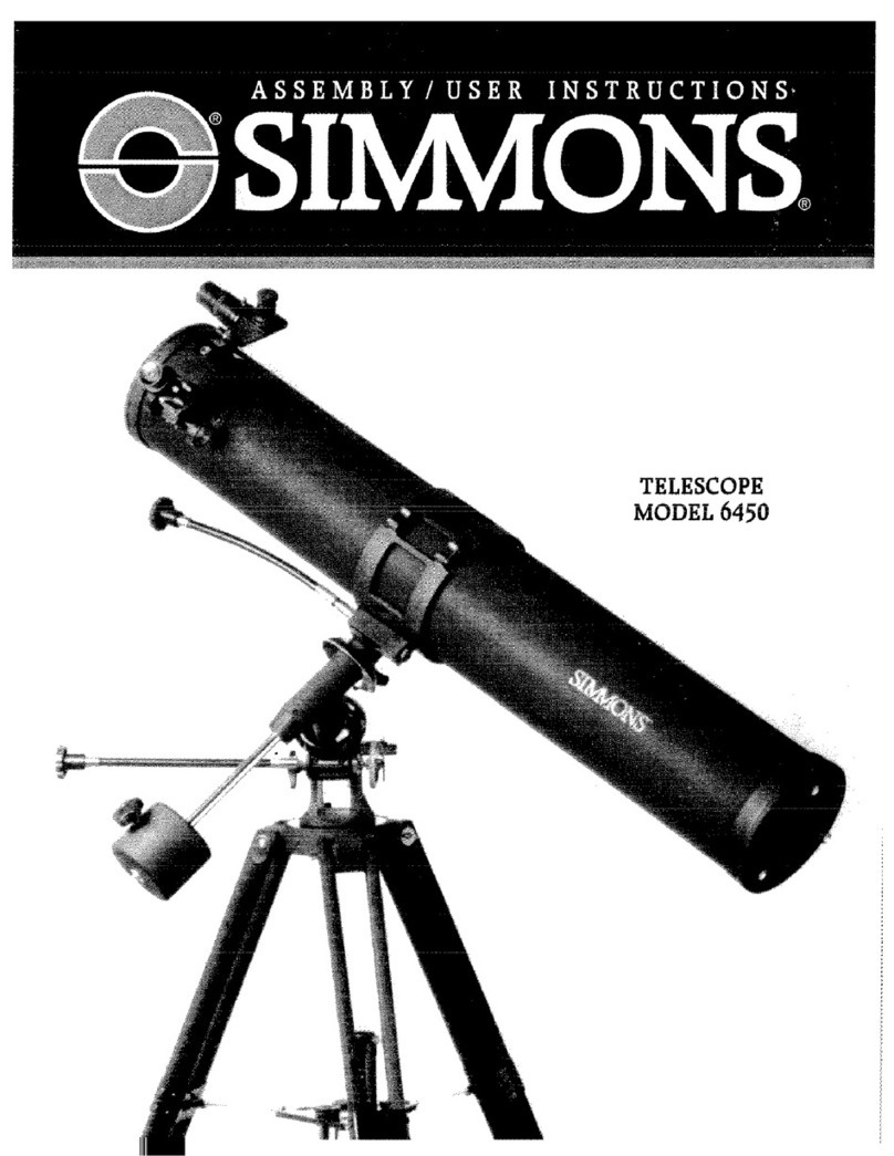 Simmons 6450 Assembly and Manuel utilisateur