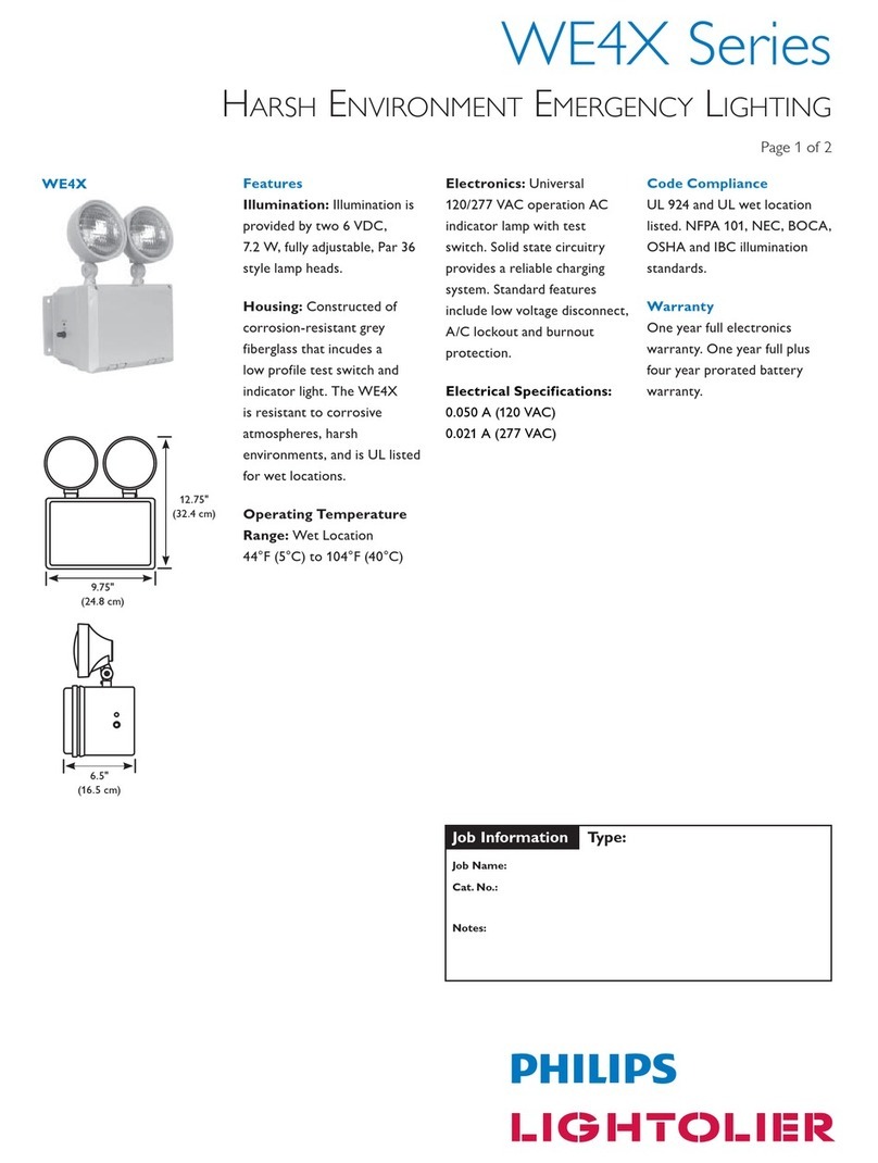 Philips WE4X Series Manuel utilisateur Philips WE4X Series Manuel utilisateur