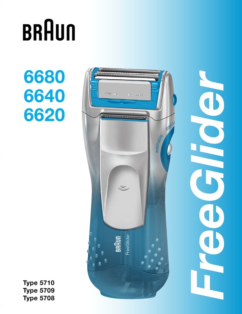 Braun FreeGlider 6680 Manuel utilisateur