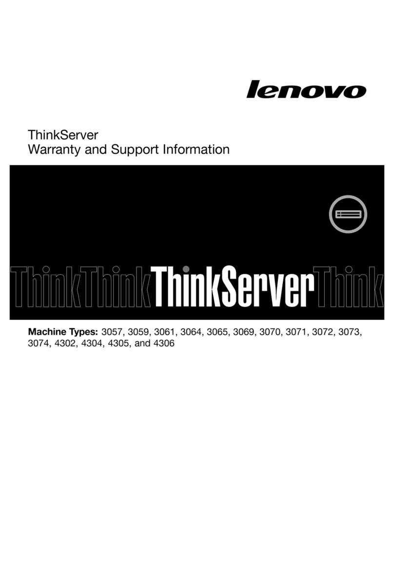 Lenovo ThinkServer RD330 Manuel utilisateur