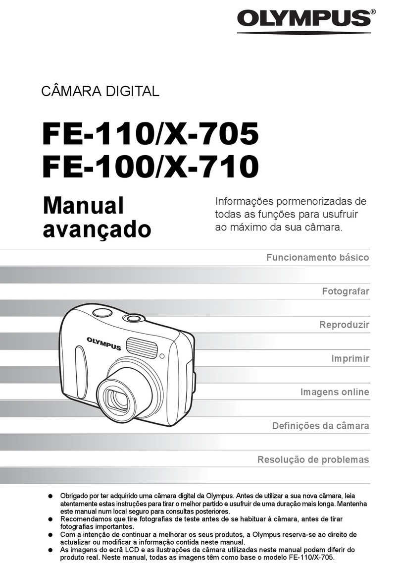 Olympus FE 100 - 4MP Digital Camera Manuel utilisateur