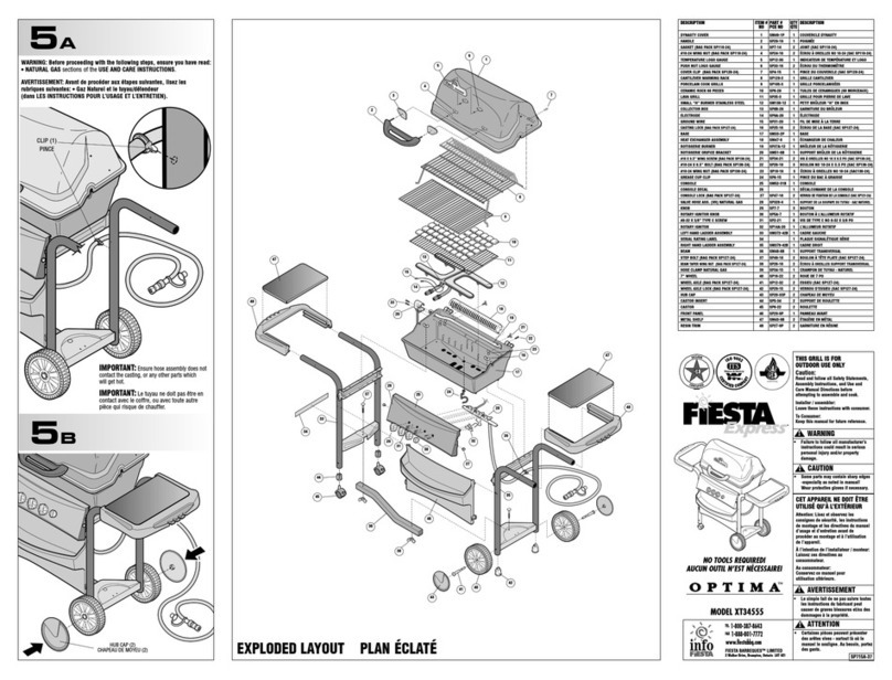 Fiesta OPTIMA XT34555 Manuel utilisateur