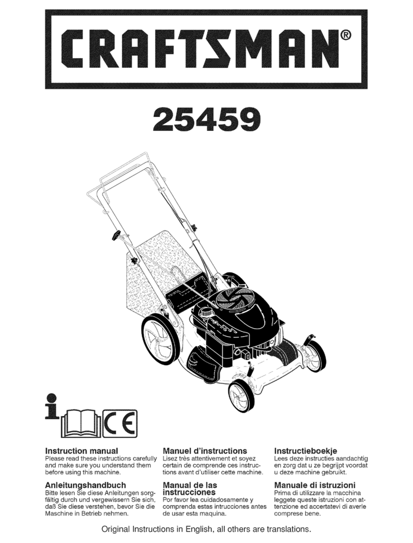 Craftsman 25459 Manuel utilisateur
