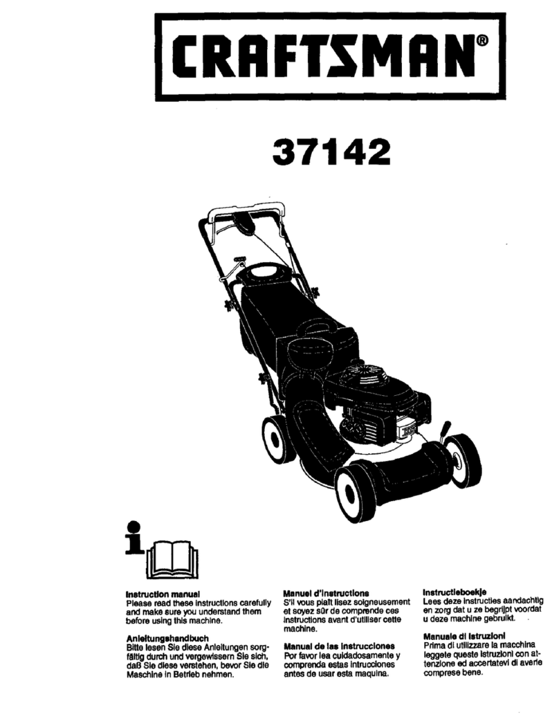 Craftsman 37142 Manuel utilisateur
