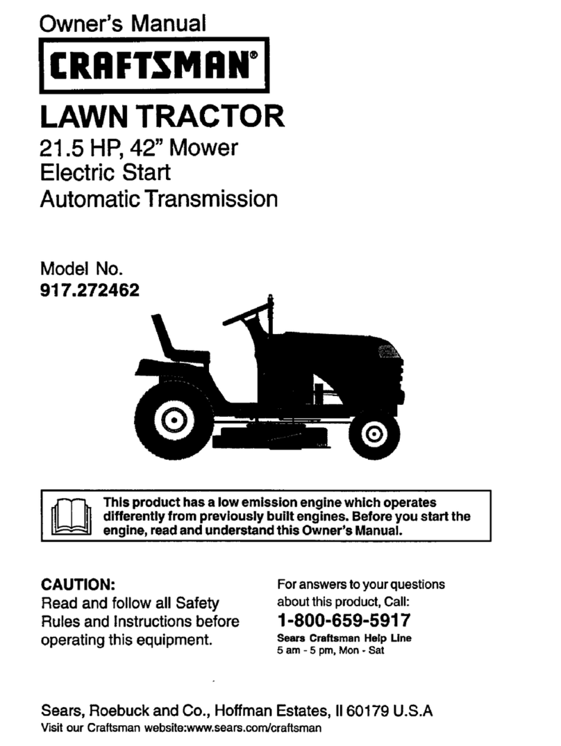 Craftsman 917.272462 Manuel utilisateur Craftsman 917.272462 Manuel utilisateur