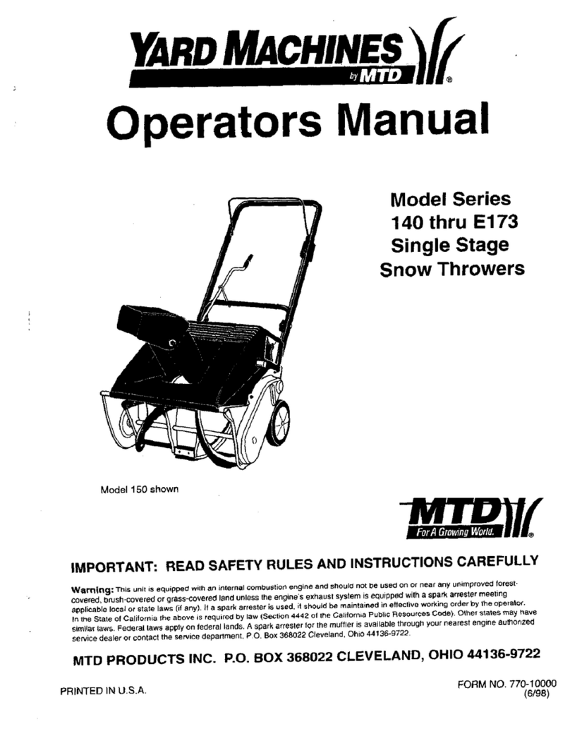 Yard Machines 24788345 Manuel utilisateur