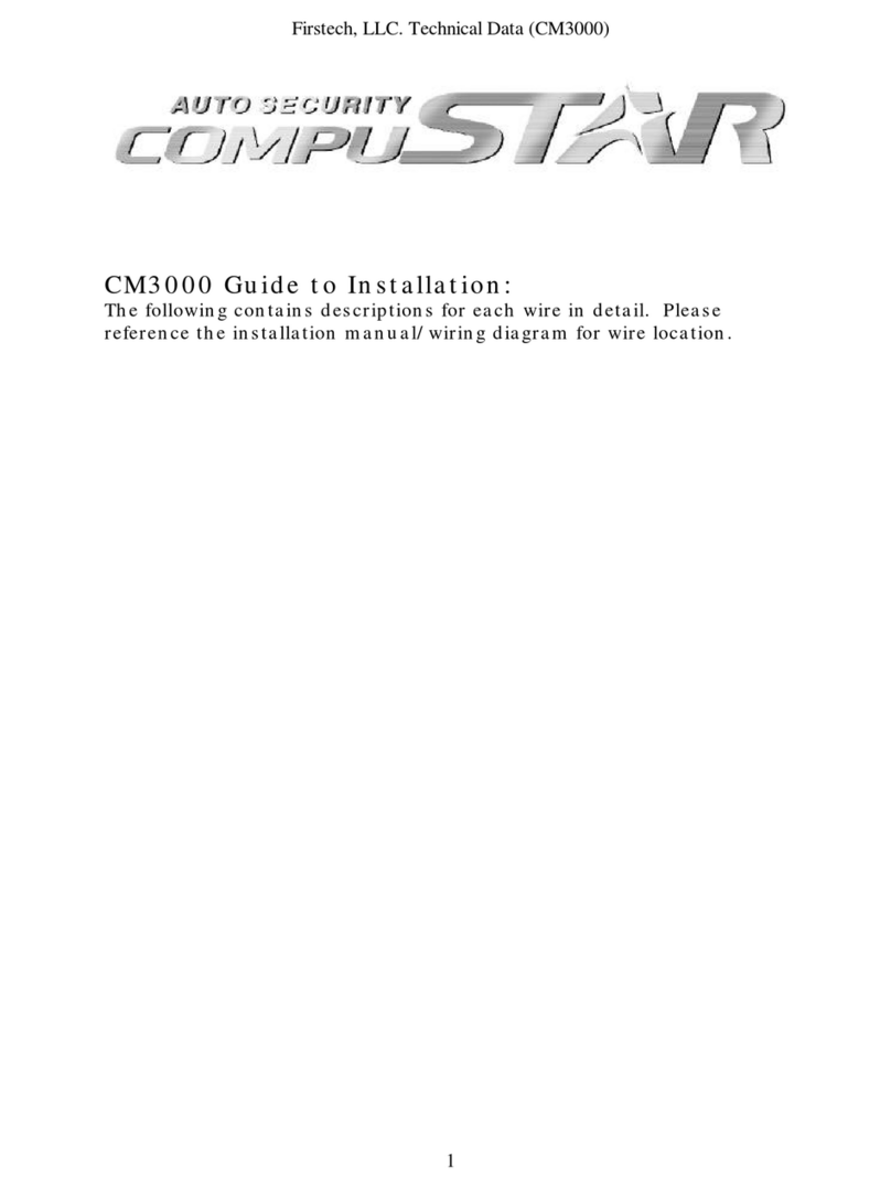 CompuSTAR CM3000 Mode d’emploi