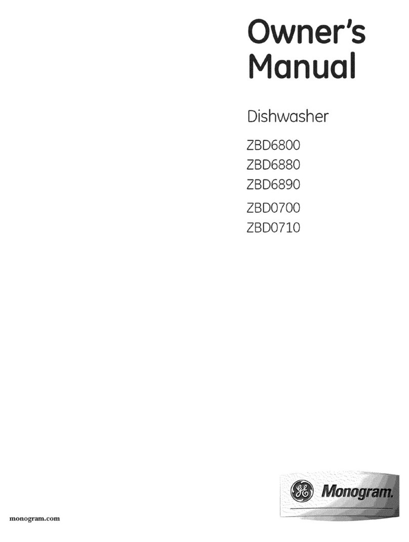 GE Monogram ZBD6800 Manuel utilisateur