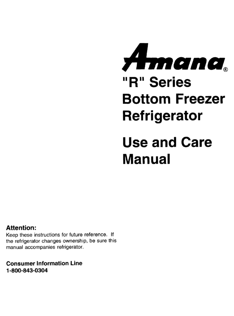 Amana R Series Manuel utilisateur
