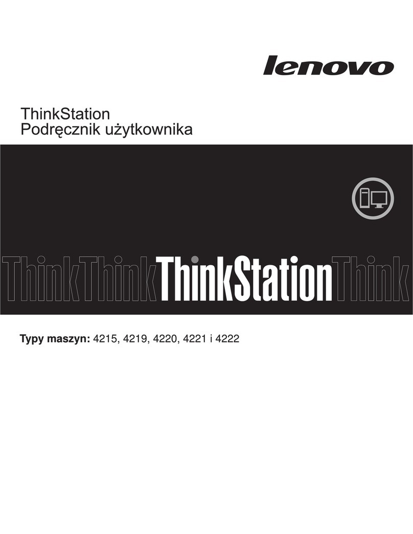 Lenovo ThinkStation E20 Guide de référence