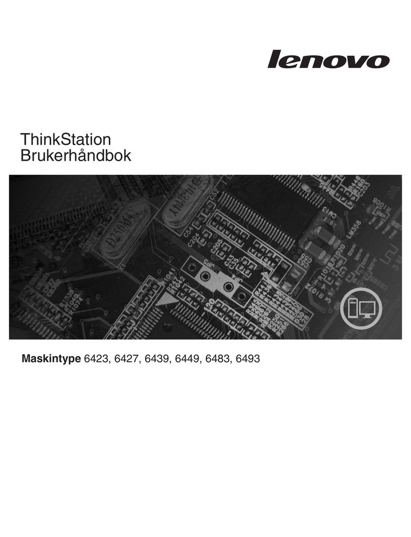 Lenovo THINKSTATION D10 Manuel utilisateur