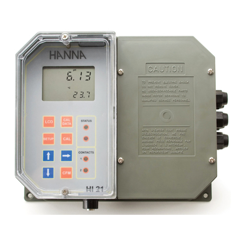 Hanna Instruments HI 22 Series Manuel utilisateur