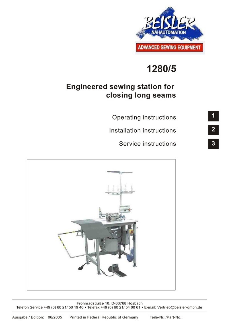 Beisler 1280/5 Manuel utilisateur