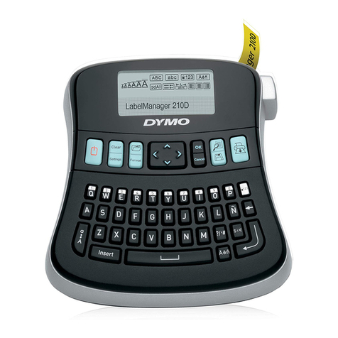 Dymo LabelManager 210D Manuel utilisateur