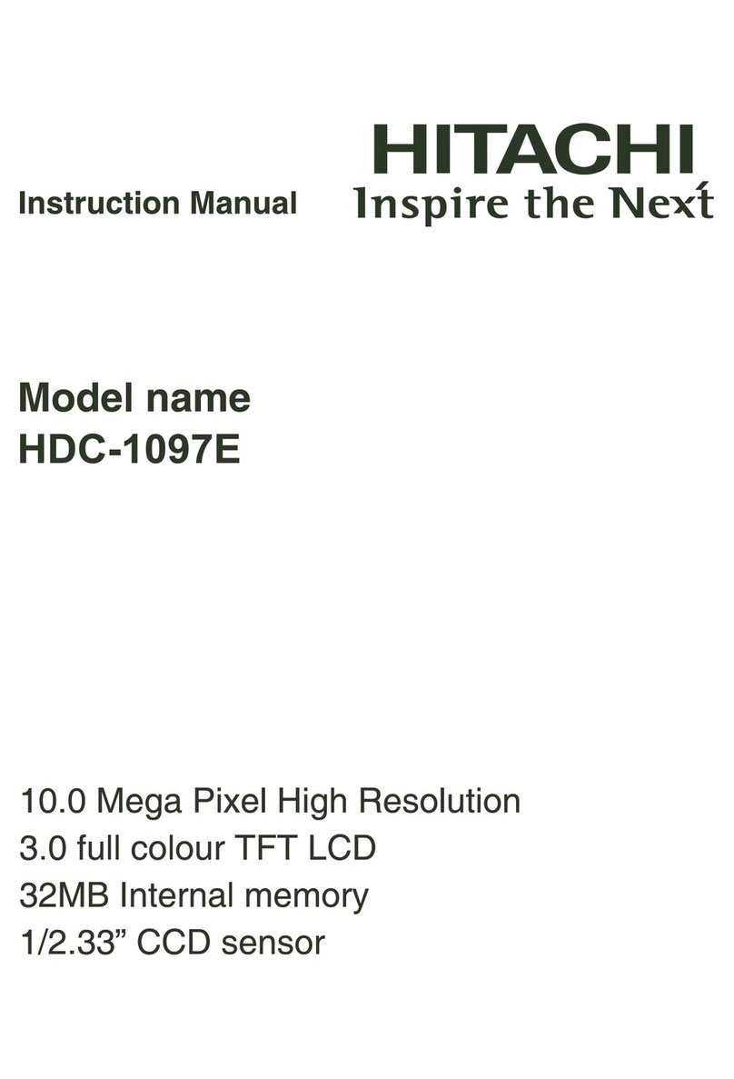 Hitachi HDC-1097E Manuel utilisateur