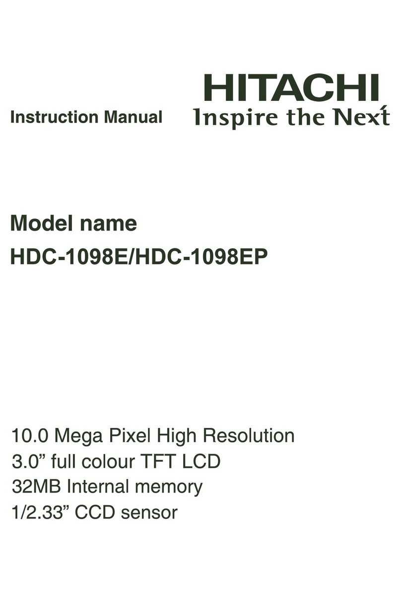 Hitachi HDC-1098EP Manuel utilisateur