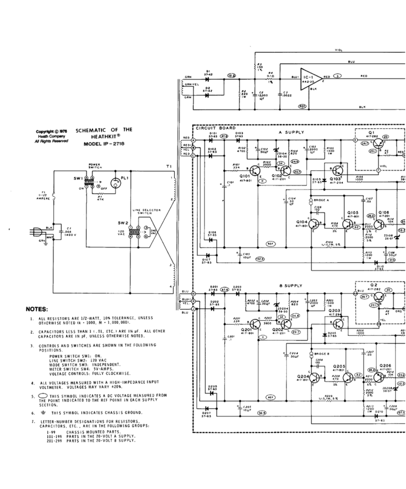 Heath Heathkit IP-2718 Guide de démarrage rapide