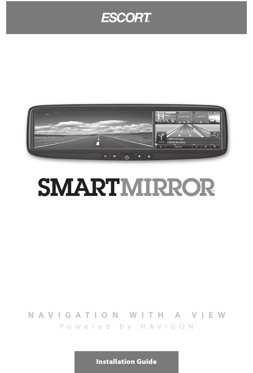 Escort SmartMirror Manuel utilisateur