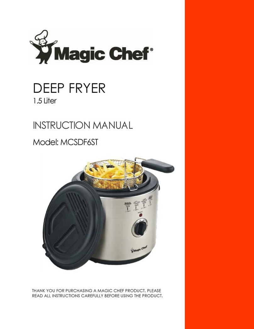 Magic Chef MCSDF6ST Manuel utilisateur