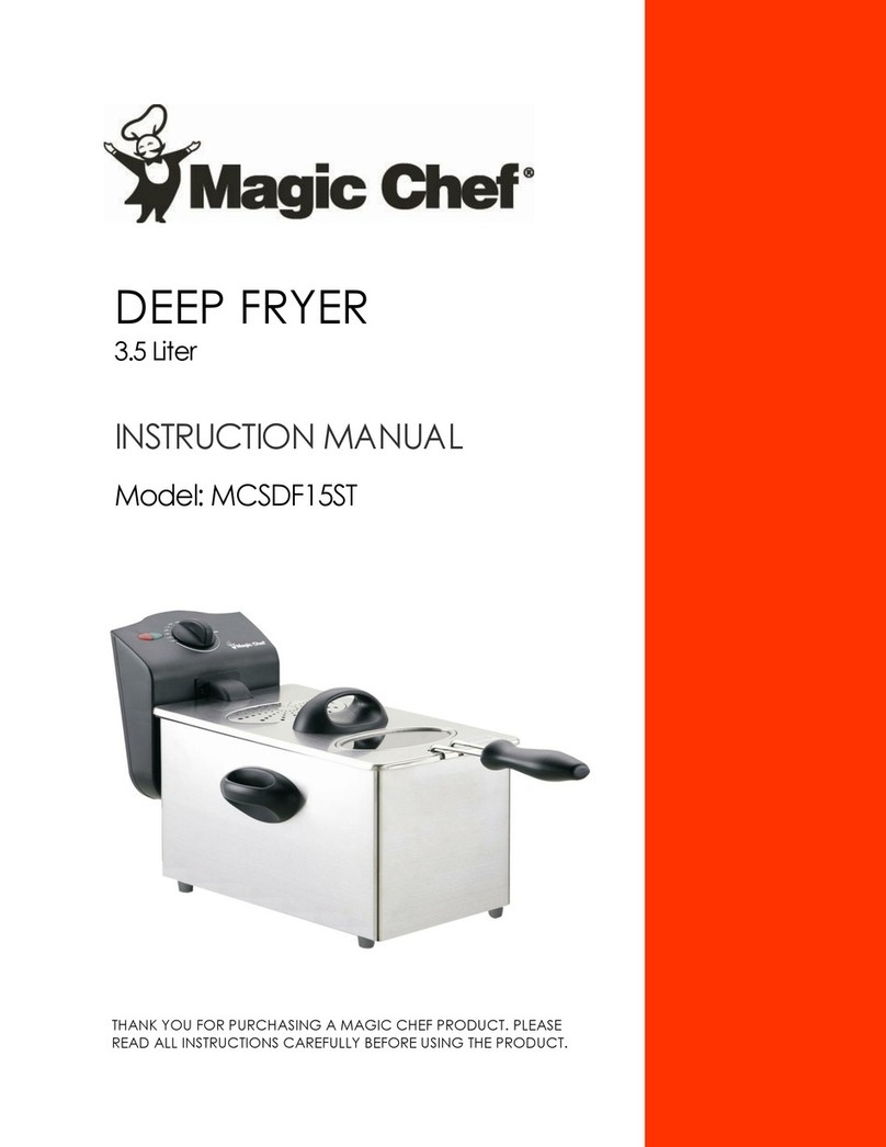Magic Chef MCSDF15ST Manuel utilisateur