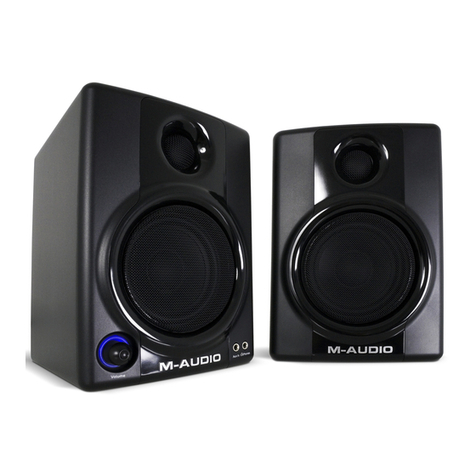 M-Audio Studiophile AV 30 Manuel utilisateur