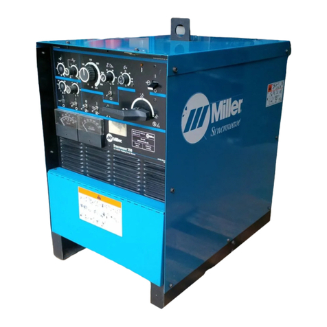 Miller Electric SYNCROWAVE 250 Manuel utilisateur Miller Electric SYNCROWAVE 250 Manuel utilisateur