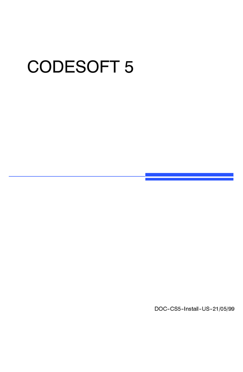 Teklynx CODESOFT 5 Manuel utilisateur