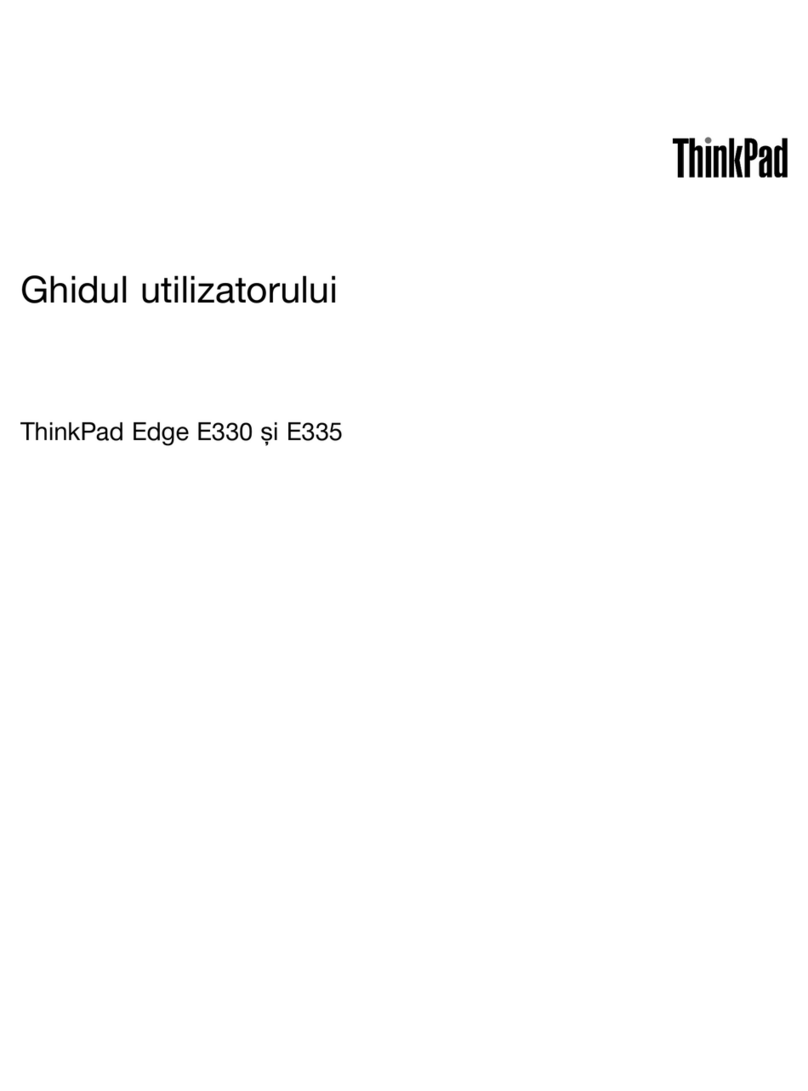 Lenovo ThinkPad Edge E330 Manuel utilisateur