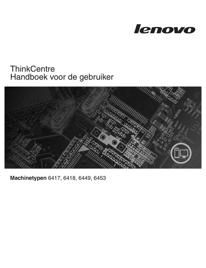 Lenovo ThinkCentre A61e Mode d’emploi