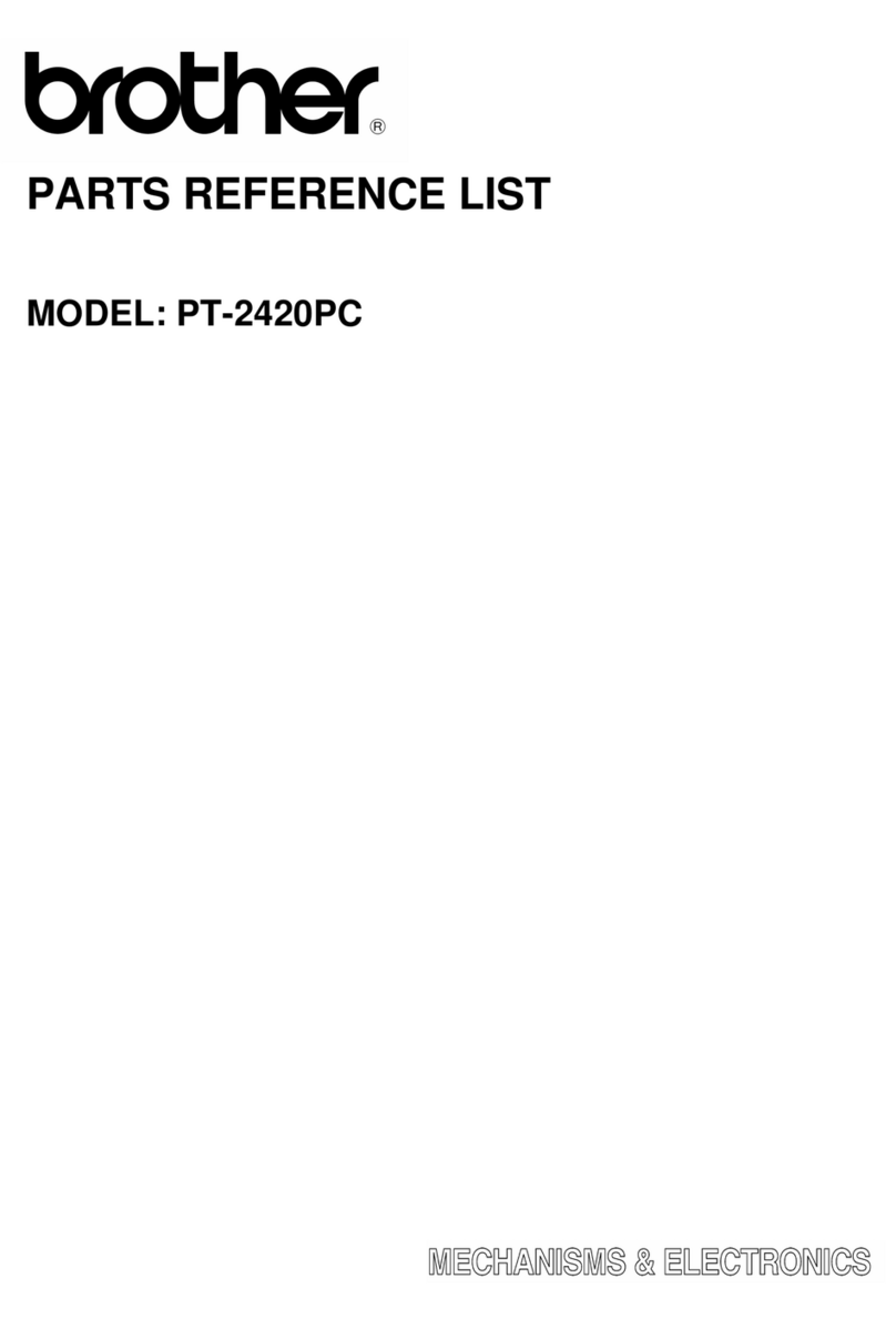 Brother PT-2420PC Manuel utilisateur