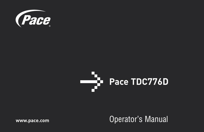 Pace TDC776D Manuel utilisateur