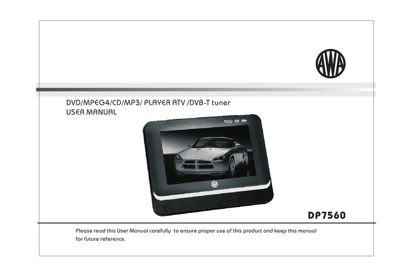 AWA DP7560 Manuel utilisateur